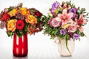 Groupon: Gutschein im Wert von 20 Euro für 8 Euro für den Miflora Online-Blumenshop