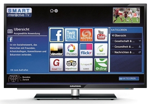 Grundig 50 VLE 920 BL 50 Zoll LED-TV mit Triple-Tuner
