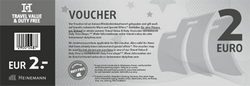 Heinemann: 2 Euro Duty-Free-Gutschein