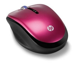 HP 2,4 GHz Optische Mobile Wireless-Maus (Pink)