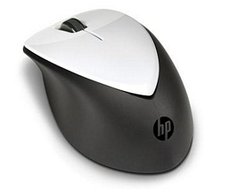 HP X4000 kabellose Laser Maus (2,4GHz) Leinen Weiß