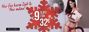 Hunkemöller: 7 Slips ab 25 Euro