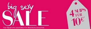 Hunkemöller: 5 Slips für 23,99 Euro