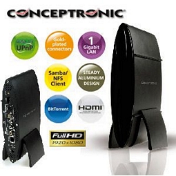 Netzwerk-Mediaplayer Conceptronic CFULLHDMAi Grap’n’Go