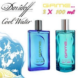 Eau de Toilette Davidoff Cool Water Game 100ml for Men + 100ml for Woman