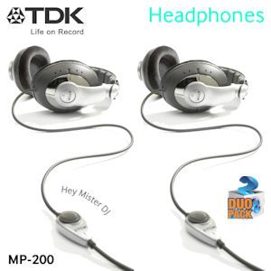 Doppelpack TDK MP-200 DJ Kopfhörer