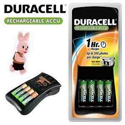 Schnellladegerät Duracell CEF80KT