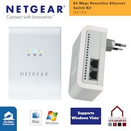 Powerline Adapter Starterkit Netgear XEB1004