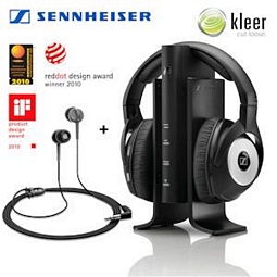 Bundle: Funkkopfhörer Sennheiser RS170 und In-Ear-Kopfhörer Sennheiser CX150