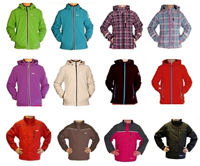 Icepeak Kinder Softshelljacke Jacken oder HighColorado Doppeljacken 2 in 1 Jacke