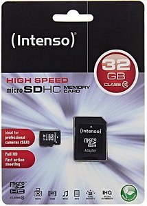 Intenso microSDHC 32GB Class 10 (3413480)