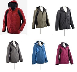 Jack Wolfskin Cold Mountain Winterjacken für Damen und Herren in 6 verschiedenen Farben für 129,95 Euro