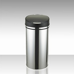 jago ATME02 Sensor-Mülleimer aus Edelstahl