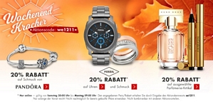 Karstadt Wochenendknaller – diverse Rabattaktionen (u.a. 20 Prozent Rabatt auf Nike-Artikel)