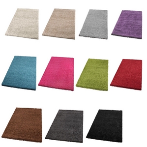 Shaggy Teppich Hochflor Langflor