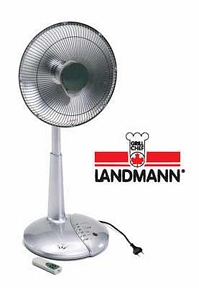 Landmann Elektro Heizstrahler + Timer Terrassenstrahler Heizlüfter Standheizung