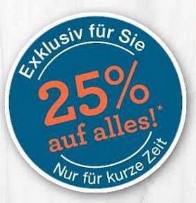 LANDS‘ END: 25 Prozent Rabatt auf alles im Online-Shop