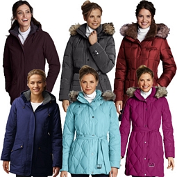 Lands‘ End Jacken, Parkas und Mäntel für Damen
