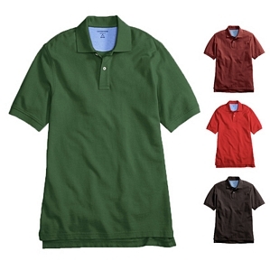 LANDS‘ END Herren Polo-Shirt