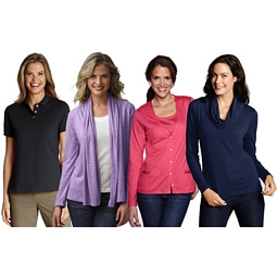 LANDS´ END Damen Poloshirts, Jersey Shirts und Cardigans in verschiedenen Farben