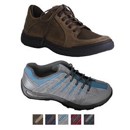 LANDS‘ END Herren Lederschuhe und Damen Trekkingschuhe