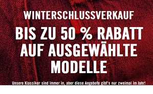 LEVI’S Onlineshop: 50 Prozent im Sale + 20 Prozent Rabatt mit Gutscheincode
