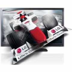 LG 32LW4500 32 Zoll 3D LCD-TV + LG BD670 3D Bluray-Player