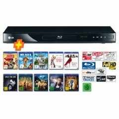 LG BD-550 + 10-Blu-rays (Bundle FSK:12)