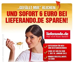 ComputerBILD: Lieferando-Gutschein im Wert von 6 Euro für Neu- und Bestandskunden (MBW: 15 Euro)