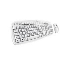 Logitech Wireless Desktop MK250 schnurlos weiß