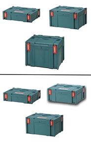Makita Classic Systainer 3er Set SYS 1/2/3/4 Deckel-Bodenpolster Tanos (3 verschiedene Sets)