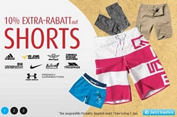 MandmDirect: 10 Prozent Rabatt auf Shorts