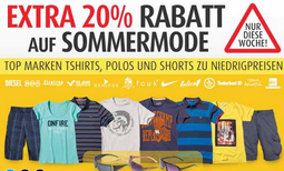 MandMdirect: Sommermode mit bis zu 20 Prozent Rabatt