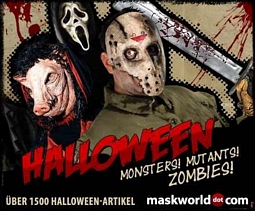 maskworld.com Gutschein im Wert von 50 Euro für 20 Euro