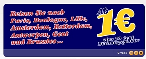 megabus – Köln -> Paris / Brüssel / Amsterdam und zurück ab nur 2,50 Euro inkl. Gebühren