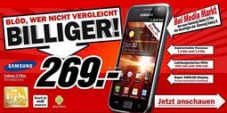 Samsung Galaxy S Plus Smartphone bei Media Markt