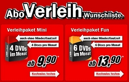 MediaMarkt: Filmverleih bis zu 2 Monate vollkommen kostenlos testen und damit bis zu 12 Filme kostenlos anschauen