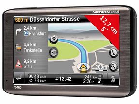 Medion GoPal P5460 Navigationssystem mit 5 Zoll-Display