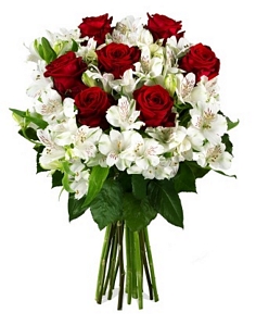 Miflora: Blumenstrauß Gloria mit rosen Rosen