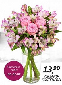 Miflora: Blumenstrauß Nachtschwärmer für 13,90 Euro inkl. Versand