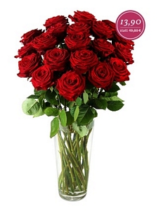 Miflora: Blumenstrauß Felicia mit 17 Rosen