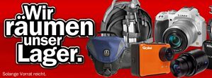 Media Markt: 2 Aktionen mit günstigen Haushaltsgeräten und mit günstigen Kameras/Objektiven