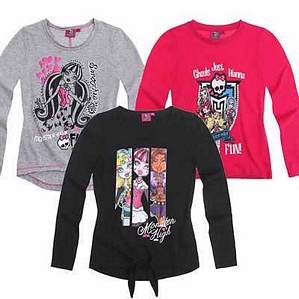 Monster High Langarmshirt Mädchen