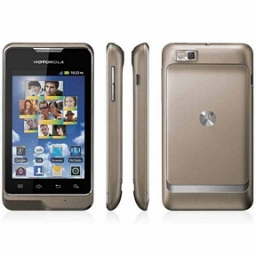 Motorola Motosmart Titanium Smartphone mit Android 2.3