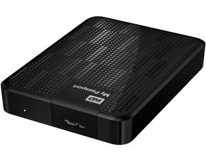 Western Digital My Passport schwarz 2TB USB 3.0 2,5 Zoll externe Festplatte