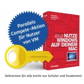 Parallels Desktop 8 Compete für Mac