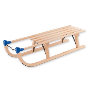 Hudora Davos Holzschlitten