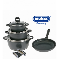 Mulex 7-teiliges Aluguss-Topfset (120307)