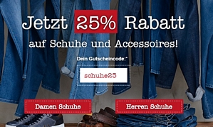 Mustang Onlinestore – 25 Prozent Rabatt auf Schuhe und Accessoires