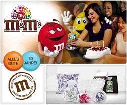 Personalisierte M&Ms: mymms.de Gutschein im Wert von 15 Euro für 3,50 Euro bei DailyDeal